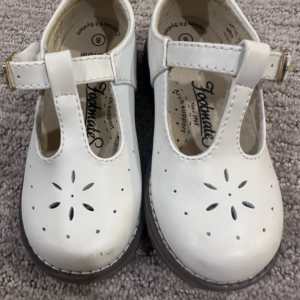 FootMates White Dress Shoes for Kids